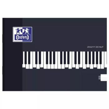 Oxford: A5-ös hangjegyfüzet, fekvő kép