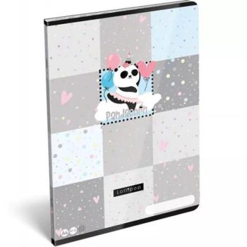 Pandacorn: Négyzetrácsos füzet, 32 lap - A4 kép