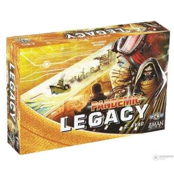 Pandemic Legacy 2. évad társasjáték kép