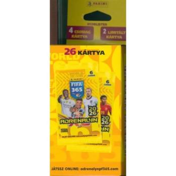 Panini: FIFA 365 2026 XL focis kártya csomag - 26 darabos kép