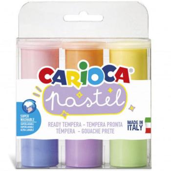 Pastel tempera szett 6db-os - Carioca kép