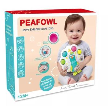 Páva fejlesztő játék hanghatásokkal - többféle kép