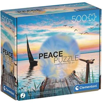 Peace Puzzle: Békés szellő 500db-os puzzle - Clementoni kép