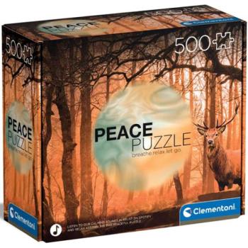 Peace Puzzle: Susogó némaság 500db-os puzzle - Clementoni kép