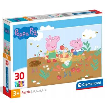 Peppa malac 30 db-os Supercolor puzzle - Clementoni kép