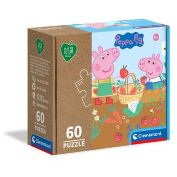 Peppa malac a kertben 60db-os puzzle - Clementoni kép