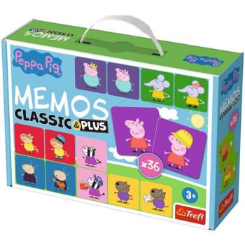 Peppa malac Classic & Plus memória játék 36db-os - Trefl kép