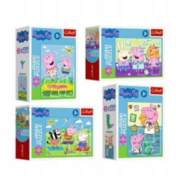 Peppa malac és barátai 20db-os MiniMaxi puzzle - Trefl kép