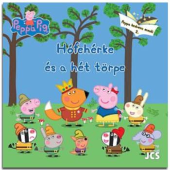 Peppa malac - Hófehérke és a hét törpe mesekönyv kép