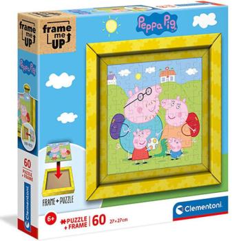 Peppa malac keretes puzzle 60db-os - Clementoni kép