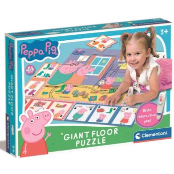 Peppa Malac óriás padló puzzle tollal - Clementoni kép