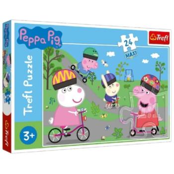 Peppa malac: Peppa aktív napja 24db-os maxi puzzle - Trefl kép