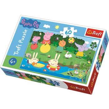 Peppa malac: Vidám vakáció puzzle 60db-os - Trefl kép