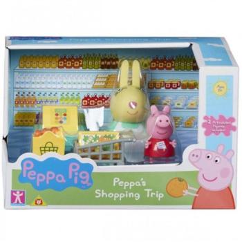 Peppa vásárol játékszett figurával kép