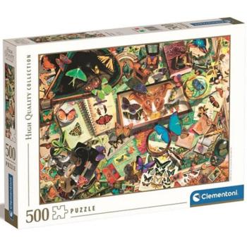 Pillangó gyűjtő HQC 500db-os puzzle - Clementoni kép