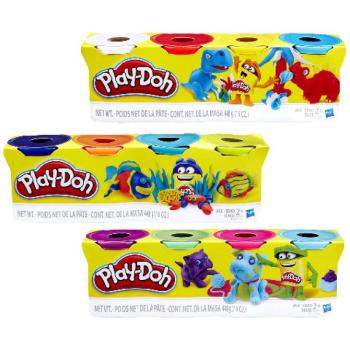 Play-Doh 4 tégely színes gyurma - Hasbro kép