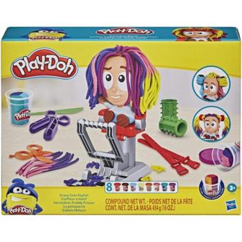 Play-Doh: Crazy Cuts Stylist fodrász gyurma szett kiegészítővel 454g - Hasbro kép