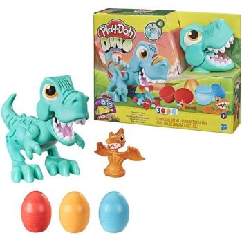 Play-Doh: Dino Crew Crunchin T-rex gyurmaszett hanggal kép