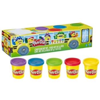 Play-Doh: Kezdődik a suli gyurma csomag - 5 db-os kép