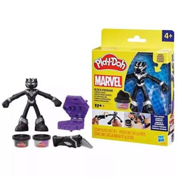 Play-Doh: Marvel figurás gyurmakészlet - Fekete Párduc kép