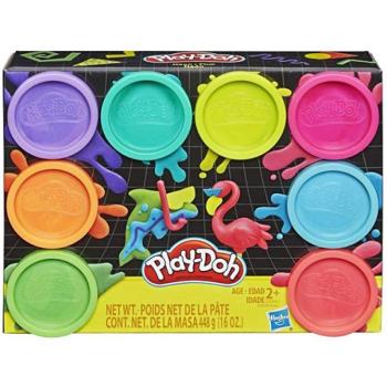 Play-Doh: Neon színű 8db-os gyurmaszett - Hasbro kép