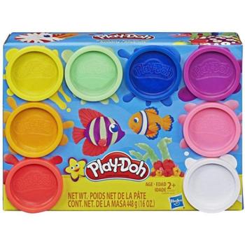 Play-Doh: Szivárvány színű 8db-os gyurmaszett - Hasbro kép