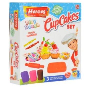 Play-Dough: Heroes CupCake gyurma szett 7db-os kép