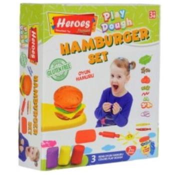 Play-Dough: Heroes Hamburger gyurma szett 7db-os kép