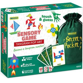 Play & Fun: Secret Pocket - Titkos zseb tangram társasjáték kép