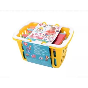 Playgo: Gyurmakészlet kosárban kép