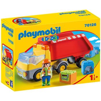 Playmobil: 1-2-3 - Billenős teherkocsi (70126) kép