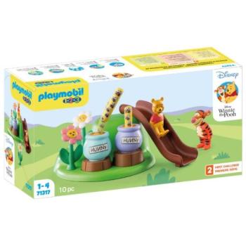 Playmobil 1.2.3: Disney - Micimackó és Tigris méhecskés kertje 71317 kép