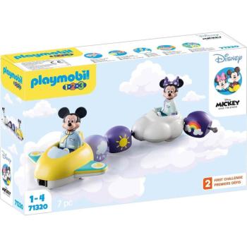 Playmobil 1.2.3 & Disney: Mickey és Minnie egér felhőrepülővel (71320) kép