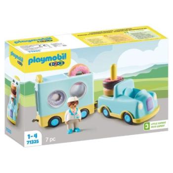 Playmobil 1.2.3: Fánkos autó rakodó és válogató funkcióval 71325 kép