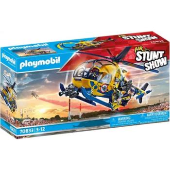 Playmobil: Air Stuntshow - Helikopter filmforgatáshoz (70833) kép