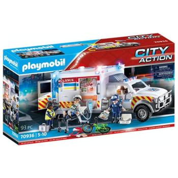 Playmobil: Amerikai mentőautó (70936) kép