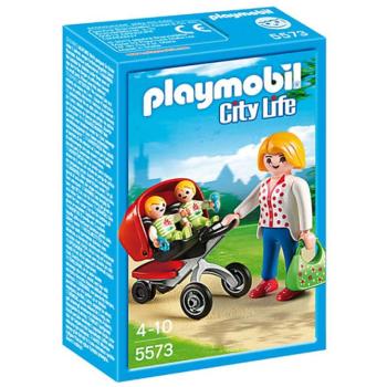 Playmobil: Anyuka az iker babakocsival (5573) kép