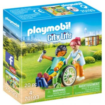 Playmobil: Beteg kerekesszékben (70193) kép