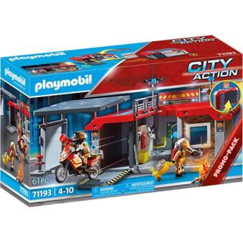 Playmobil: City Action Hordozható tűzoltóság (71193) kép