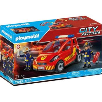 Playmobil: City Action Kicsi tűzoltóautó (71035) kép