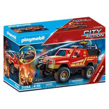 Playmobil: City Action Tűzoltó Truck autós jtáékszett (71194) kép