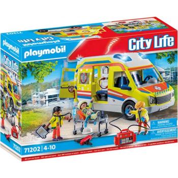 Playmobil: City Life Mentőautó hang- és fényeffektekkel (71202) kép