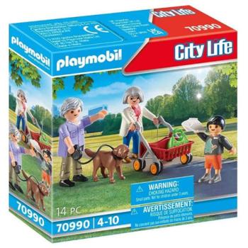 Playmobil: City Life Nagyszülők unokával (70990) kép