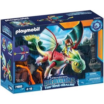 Playmobil: Dragons Nine Realms - Feathers & Alex (71083) kép