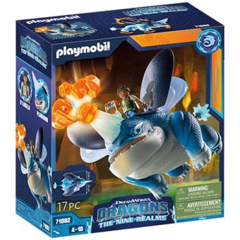 Playmobil: Dragons Nine Realms - Plowhorn & D'Angelo (71082) kép