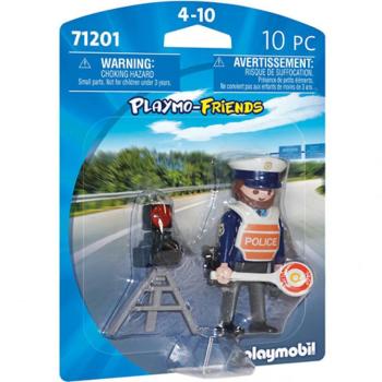 Playmobil: Figurák - Közlekedési rendőr (71201) kép