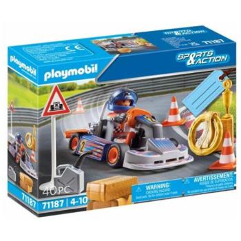 Playmobil: Gokart versenyző (71187) kép