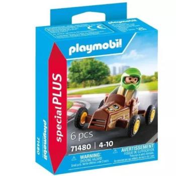Playmobil: Kisfiú figura gokarttal kép