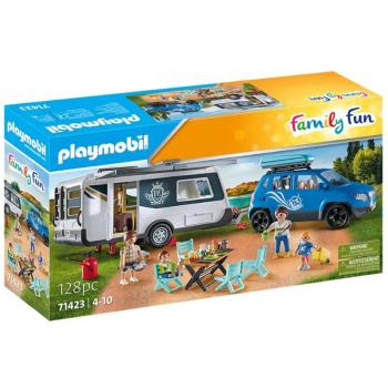 Playmobil: Lakókocsi autóval (71423) kép