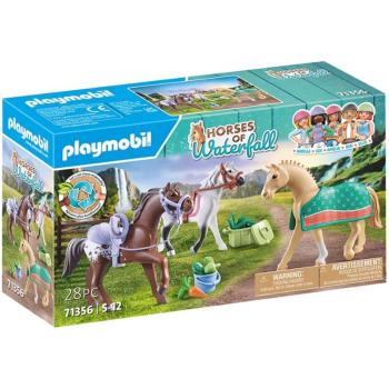 Playmobil: Lovas szett Morgan, Quarter & Shagya (71356) kép